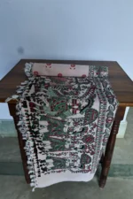 Bhagalpuri chaddar with madhubani art  combo - Image 2