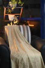 Brown  polyster curtain for home and decor - Image 3