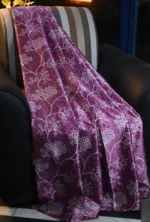 Pink polyster curtain for home and decor - Image 5