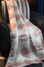White polyster curtain for home and decorr - Image 2