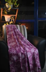 Pink polyster curtain for home and decor - Image 6
